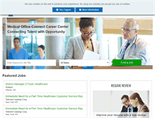 Tablet Screenshot of medofficeconnect.com